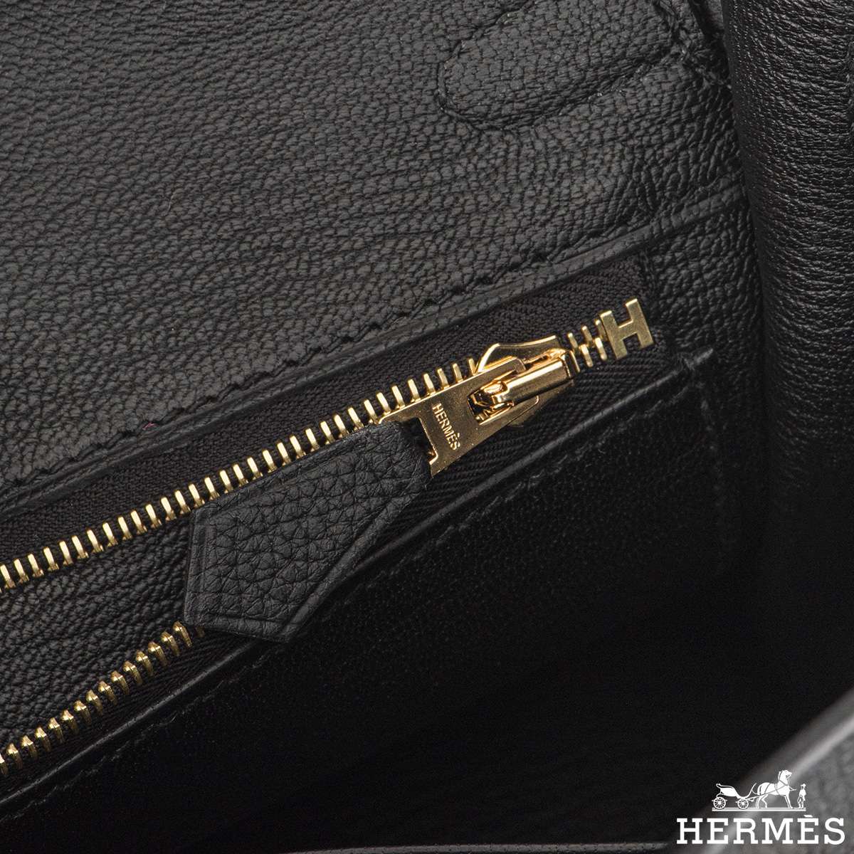 Hermès Birkin 30cm Veau Togo Noir 89 Palladium Hardware – SukiLux